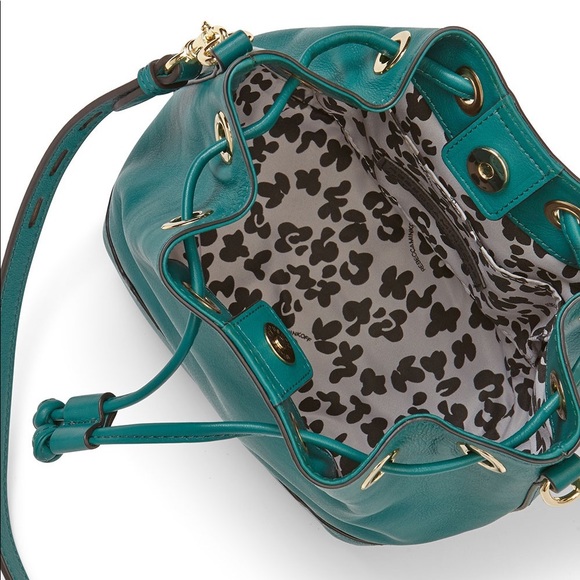 BNWT Rebecca Minkoff Mini Fiona Bucket in Jungle - Picture 2 of 9